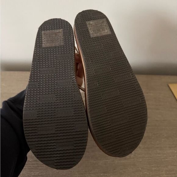 Rainbow T Street Braided Strap Sandal in Tan Leather Size S (5.5-6.5) - Picture 5 of 8